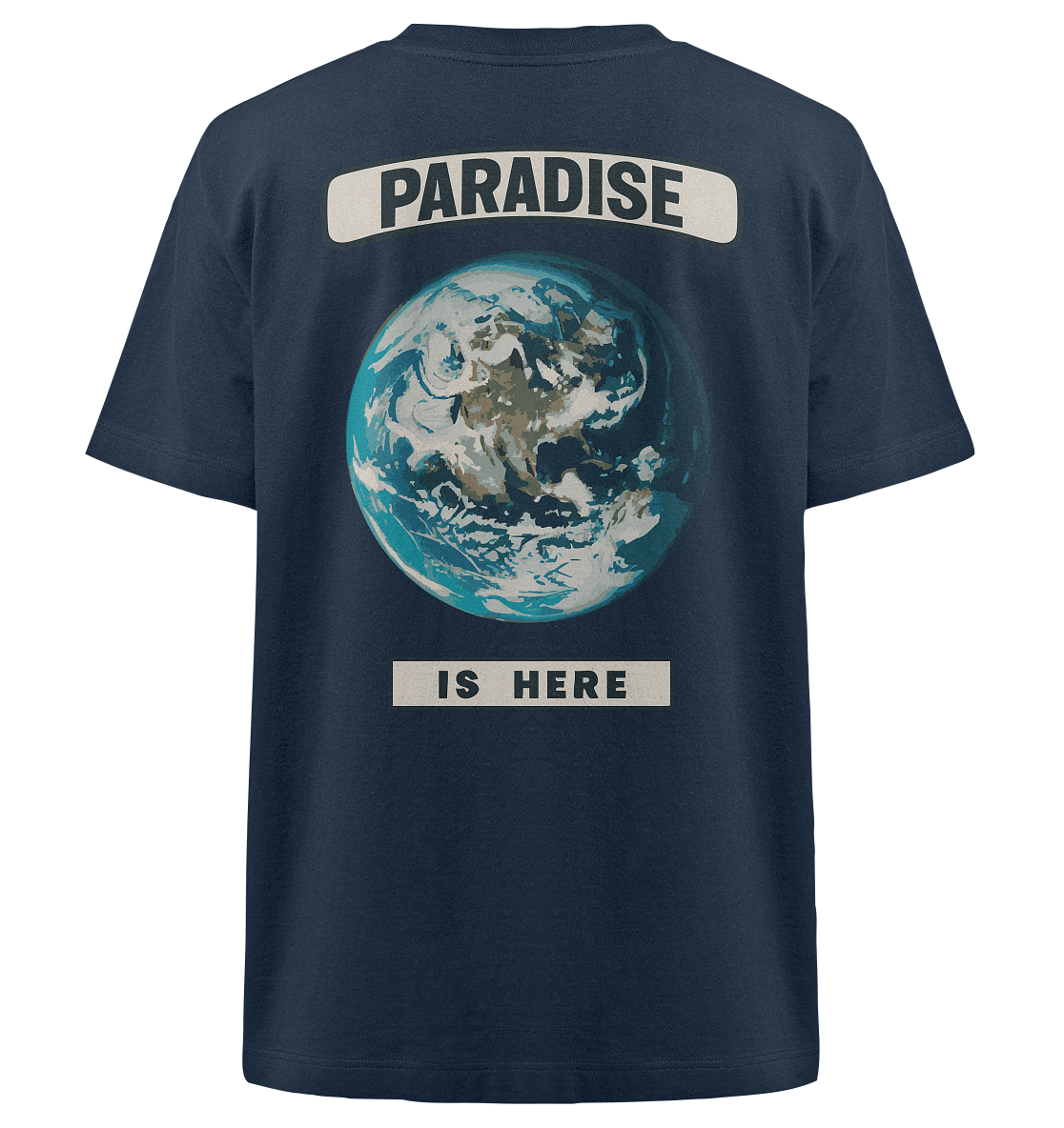 Paradise is here - Heavy Oversized Organic Shirt
