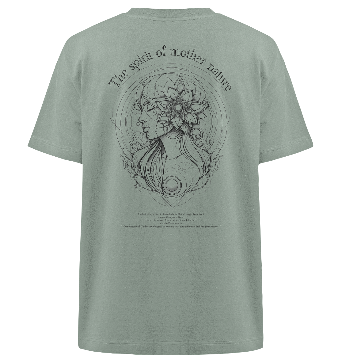 The spirit of mother nature - Heavy Oversized Organic Shirt