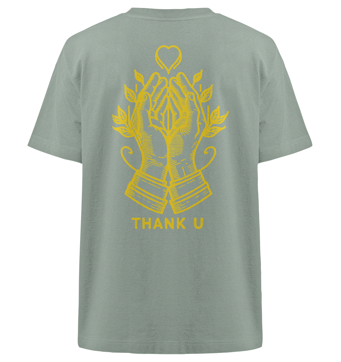 Thank U - Heavy Oversized Organic Shirt