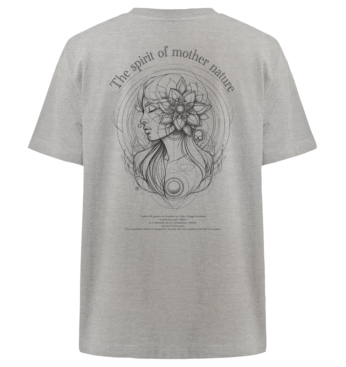 The spirit of mother nature - Heavy Oversized Organic Shirt