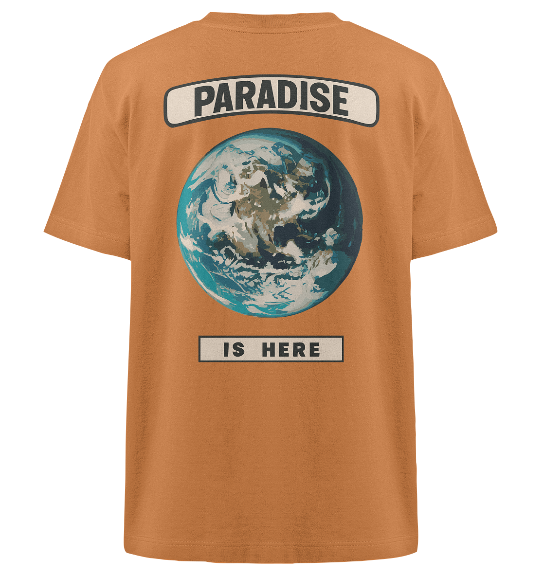 Paradise is here - Heavy Oversized Organic Shirt