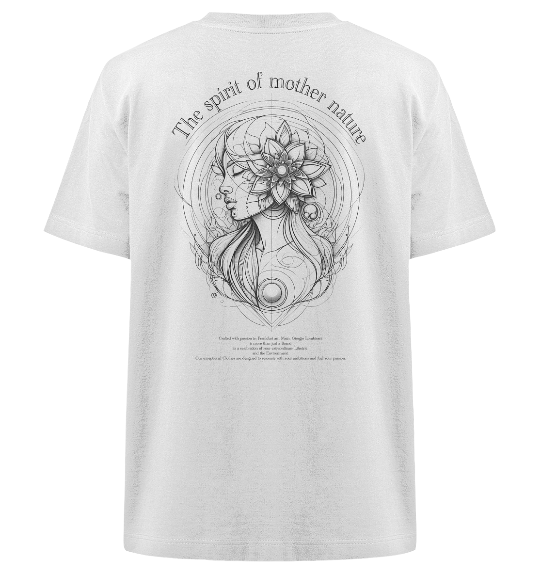 The spirit of mother nature - Heavy Oversized Organic Shirt