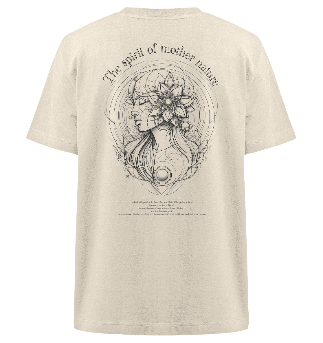 The spirit of mother nature - Heavy Oversized Organic Shirt