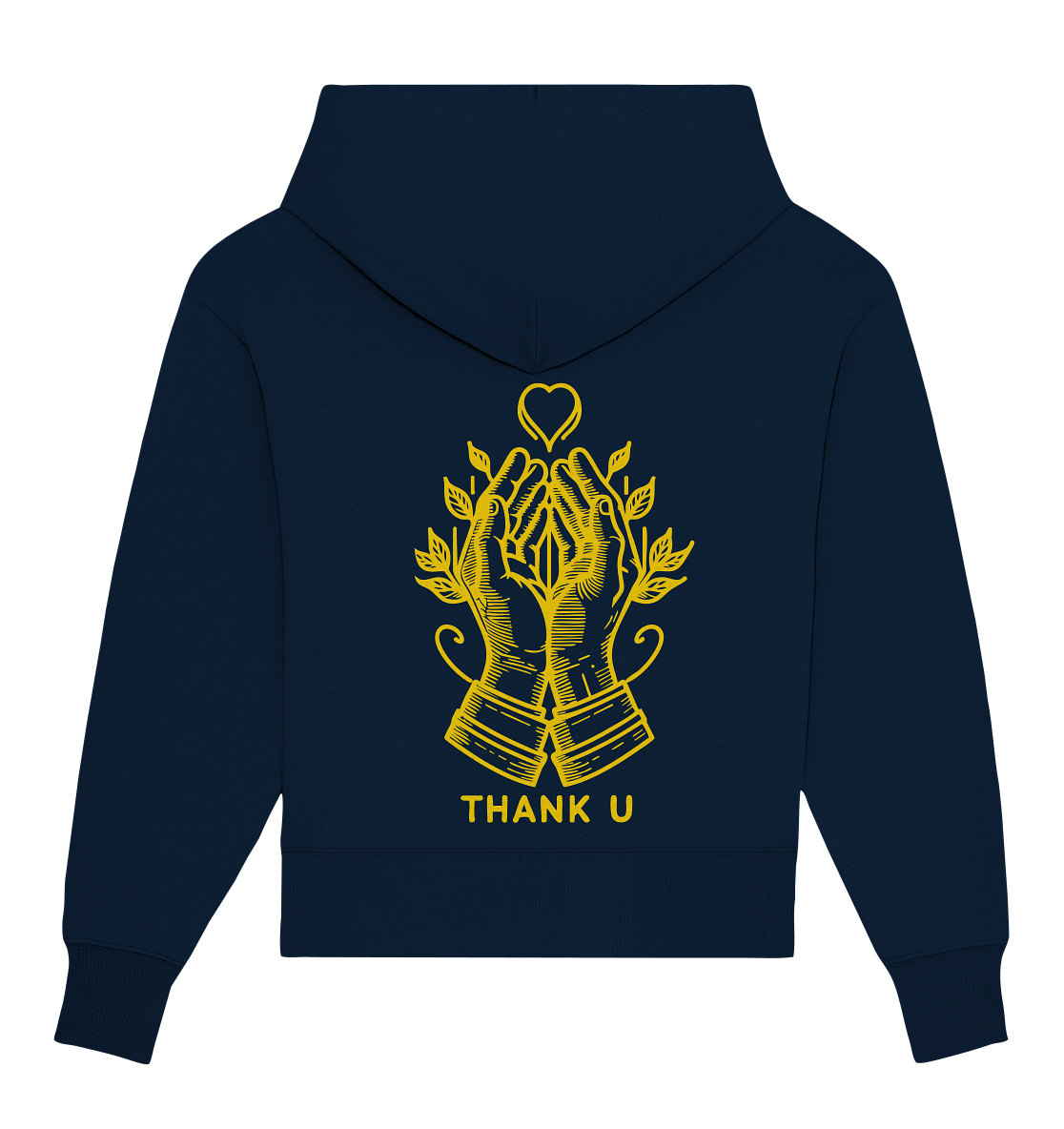 Thank U - Organic Oversize Hoodie