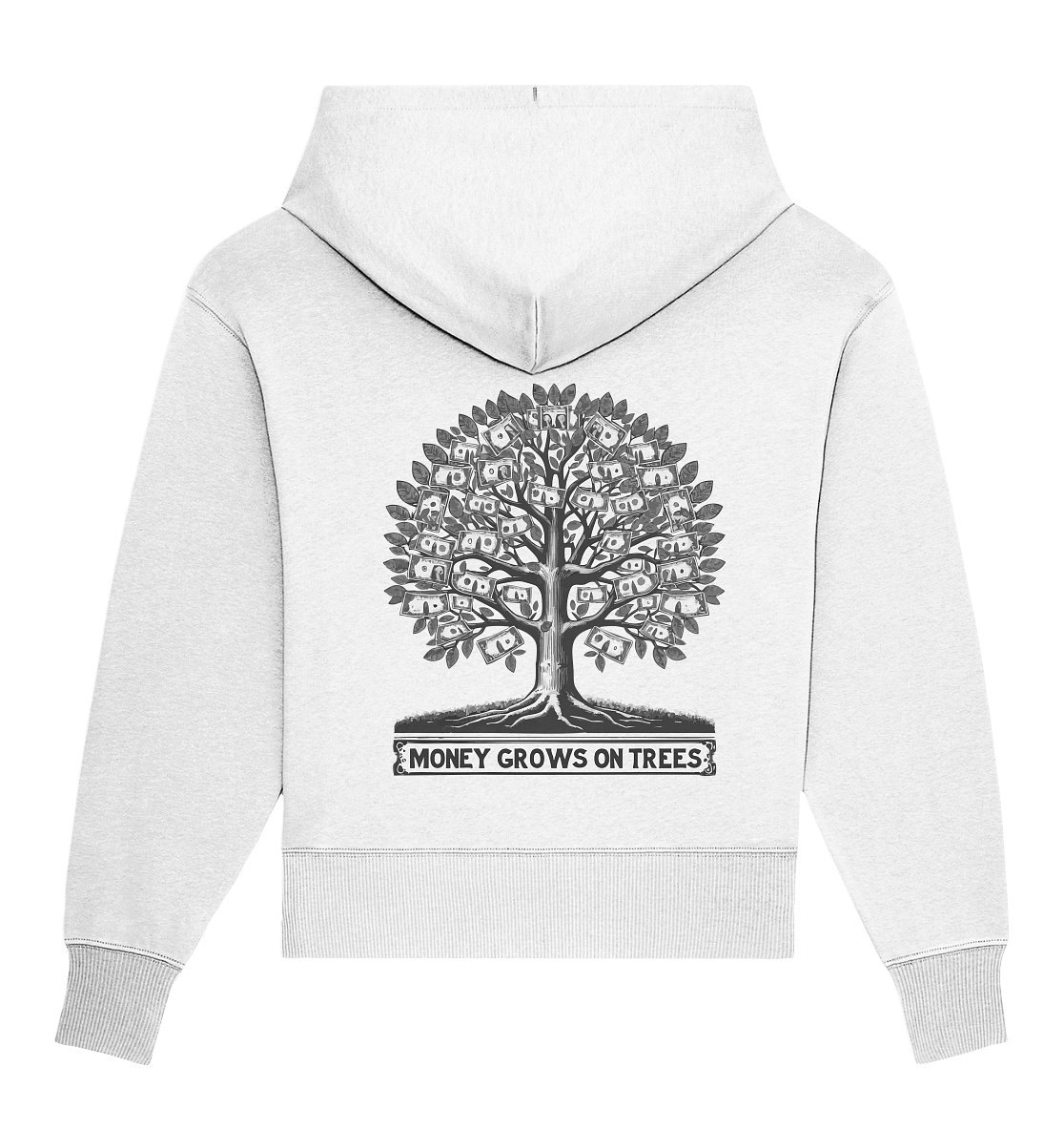 Monay grows on trees - Organic Oversize Hoodie