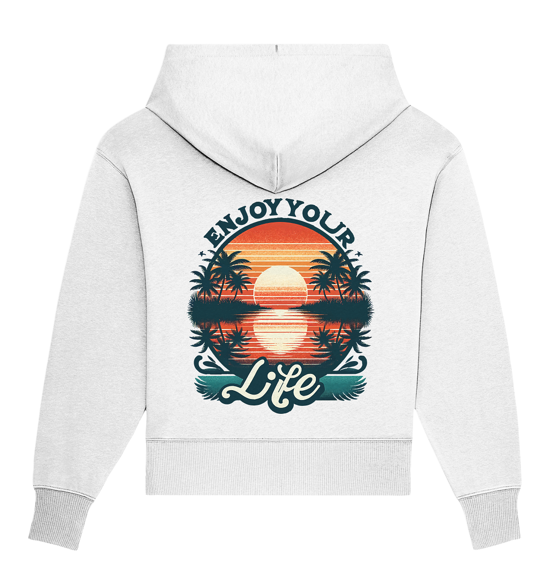 Enjoy your Life - Organic Oversize Hoodie