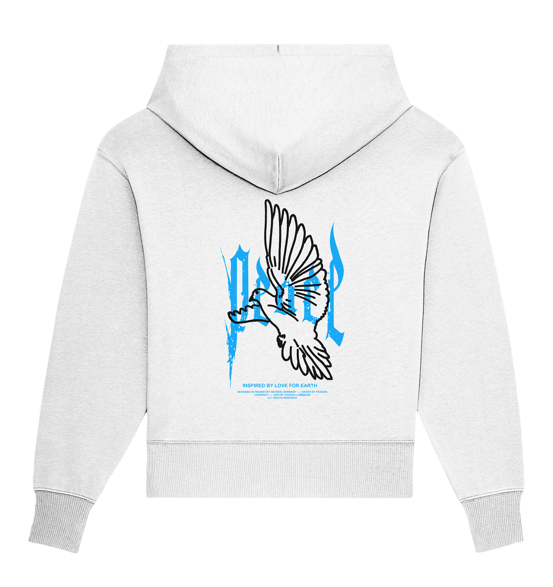 Peace - Organic Oversize Hoodie