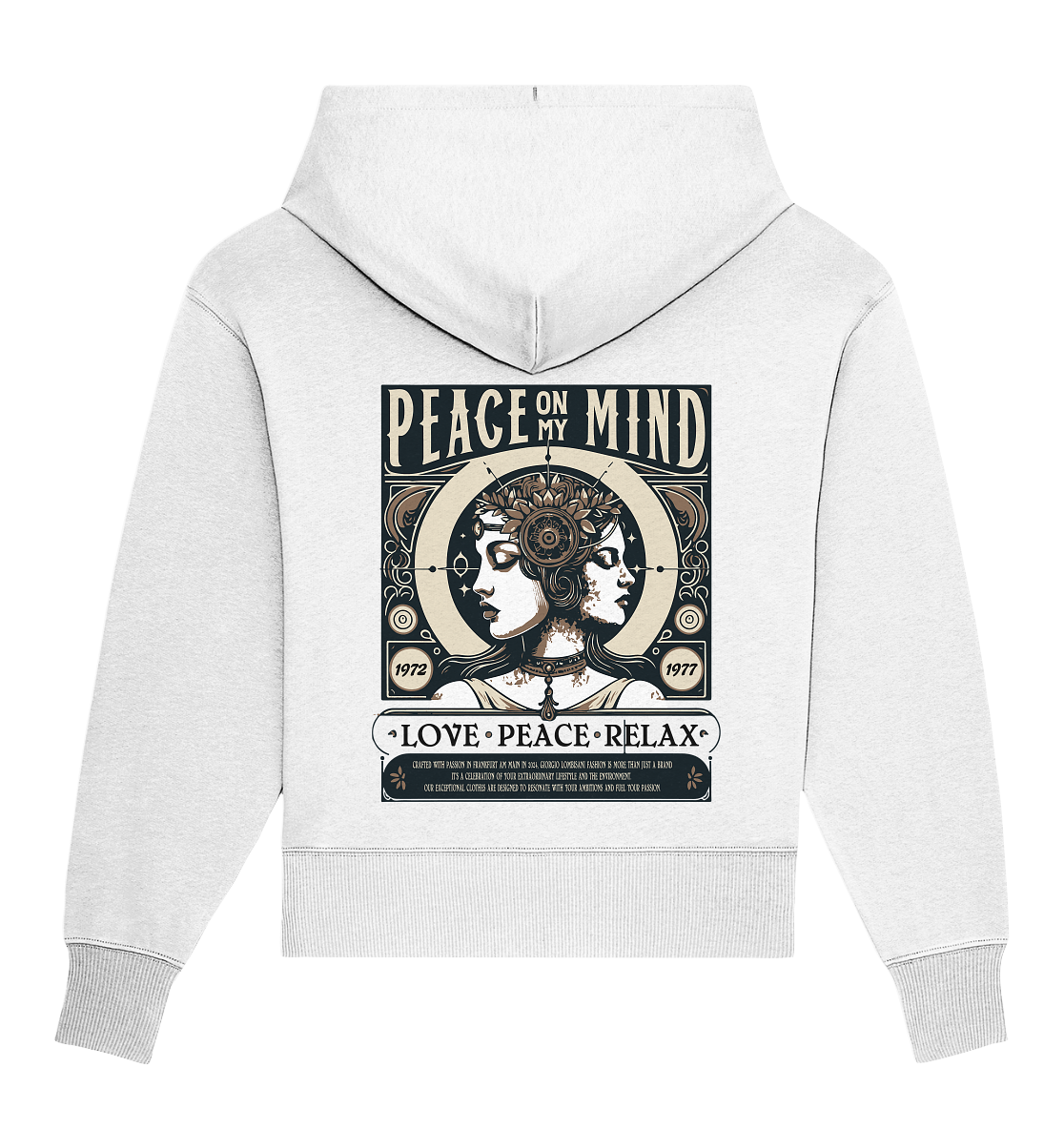 Peace on my Mind - Organic Oversize Hoodie