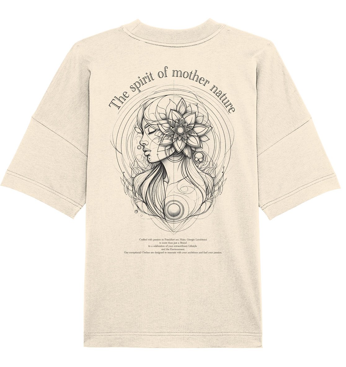 The spirit of mother nature - Organic Oversize Shirt
