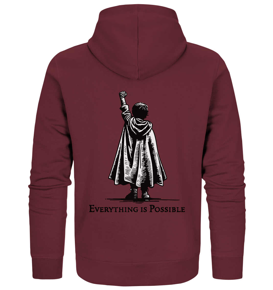 Everything is possible - Organic Zipper