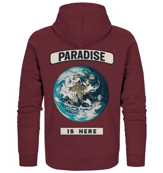 Paradise is here - Organic Zipper