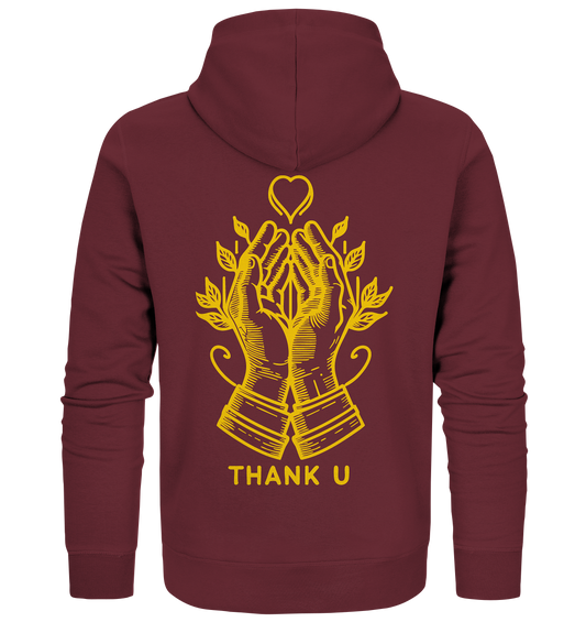Thank U - Organic Zipper
