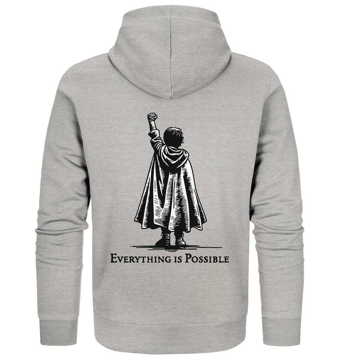 Everything is possible - Organic Zipper