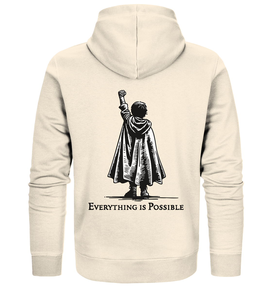Everything is possible - Organic Zipper