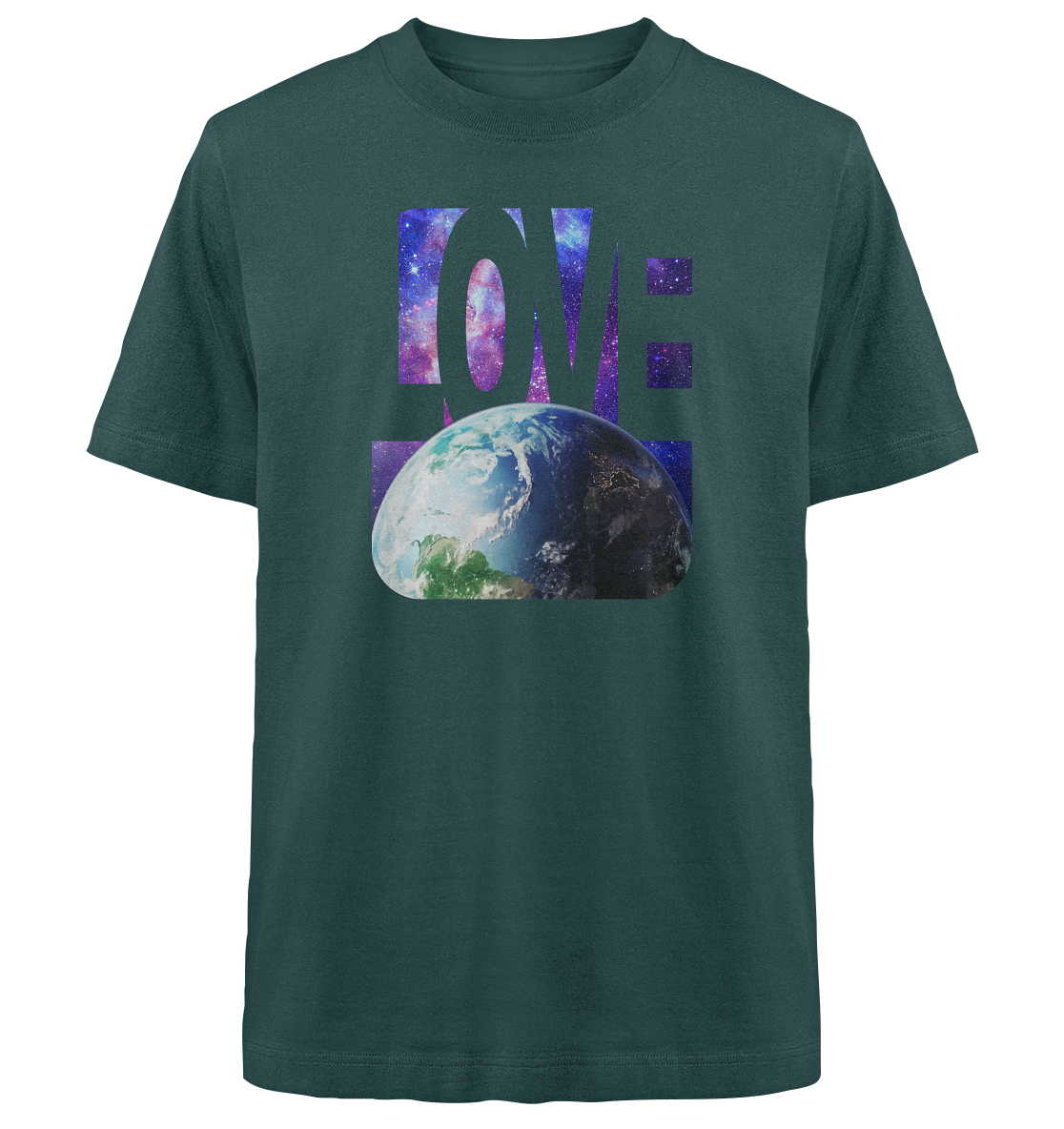 Love this earth - Heavy Oversized Organic Shirt