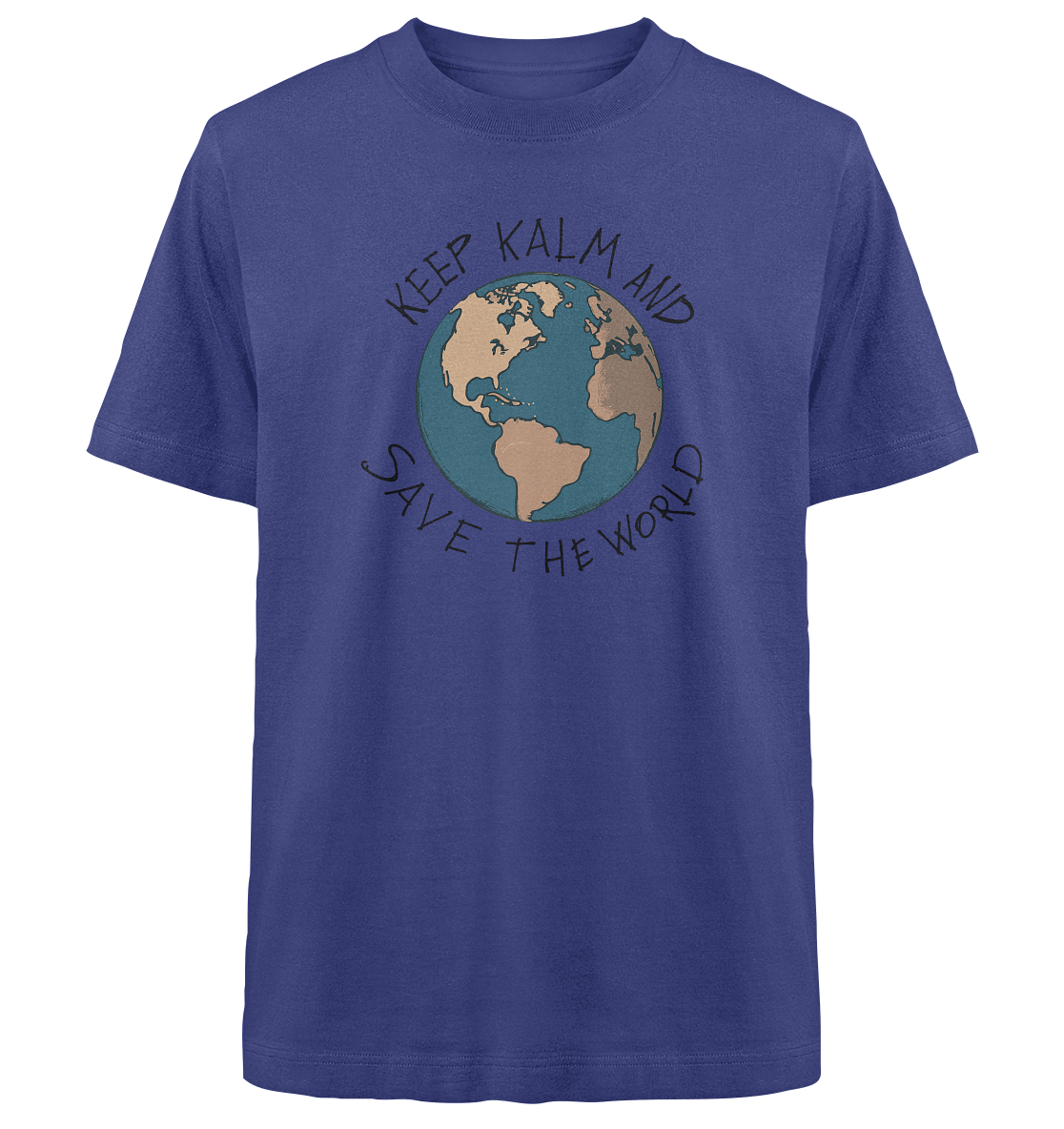 Keep calm - Heavy Oversized Organic Shirt