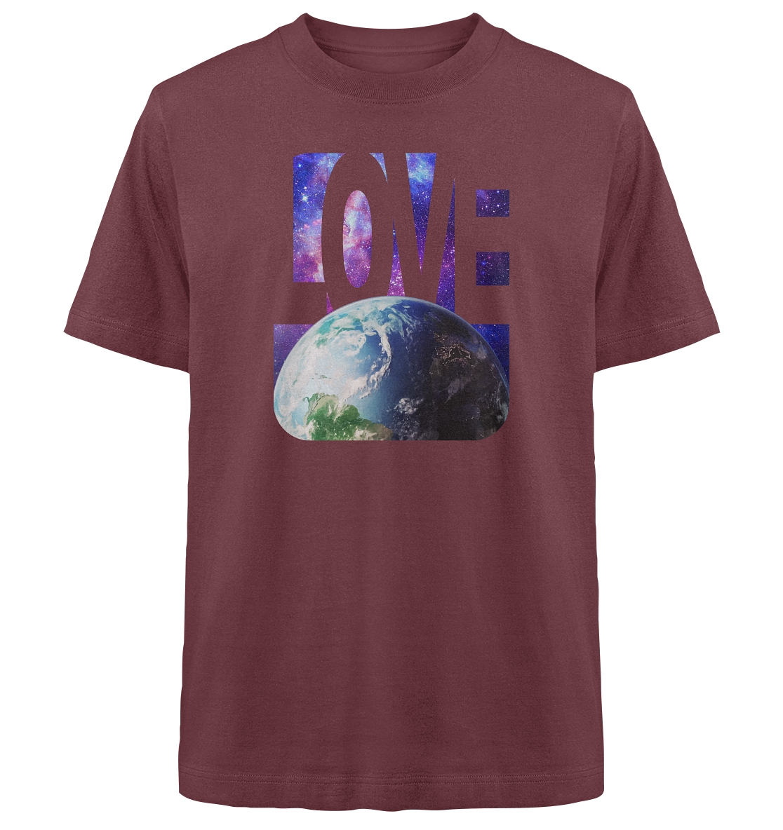 Love this earth - Heavy Oversized Organic Shirt