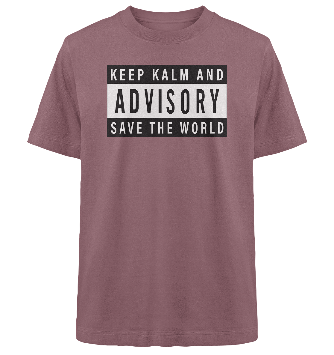 Advisory - Heavy Oversized Organic Shirt