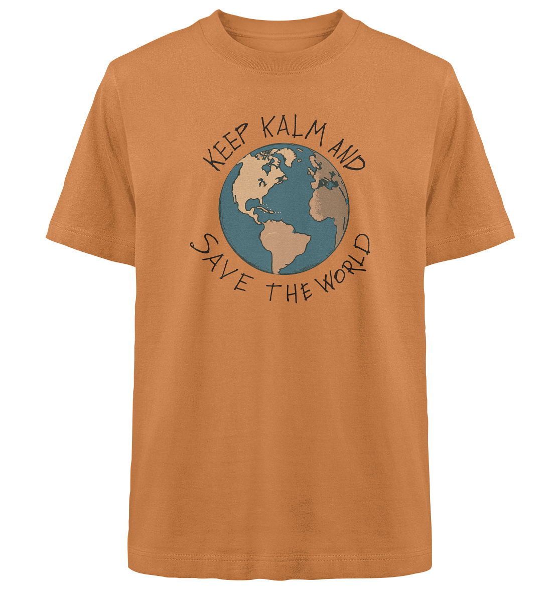 Keep calm - Heavy Oversized Organic Shirt