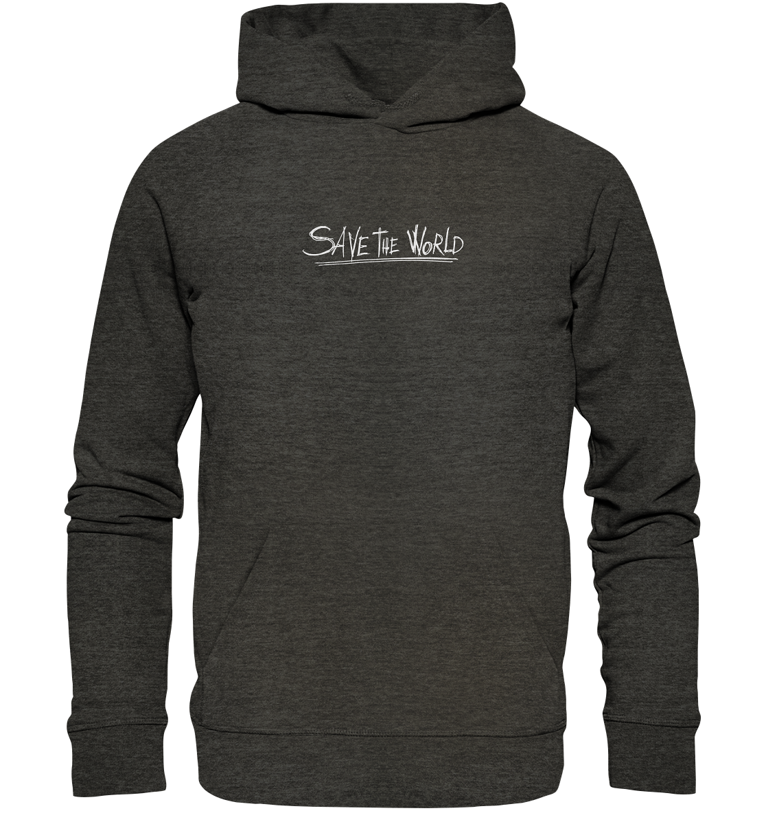 Schmetterling-Weiß - Organic Basic Hoodie