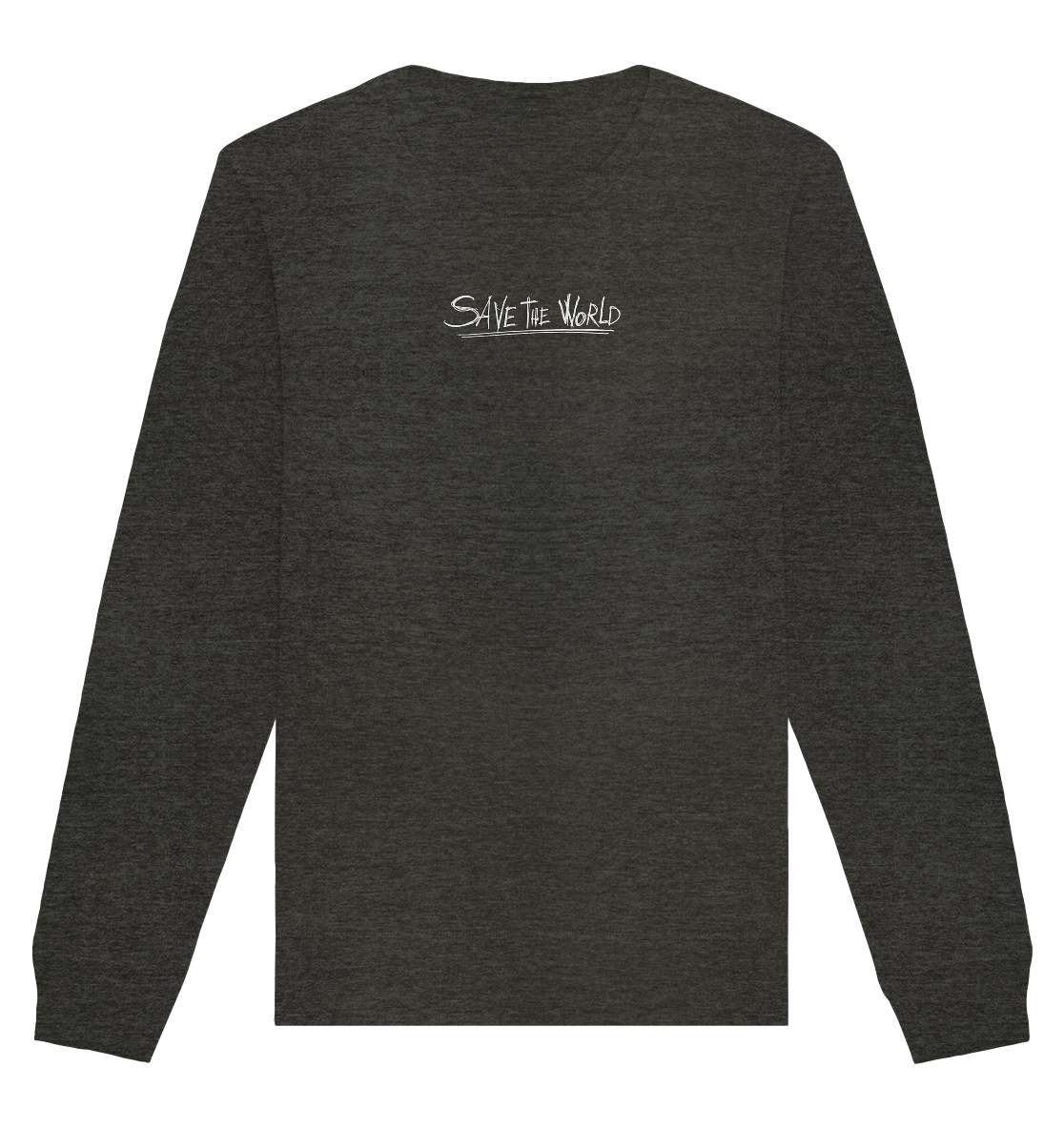 Schmetterling-Weiß - Organic Basic Unisex Sweatshirt