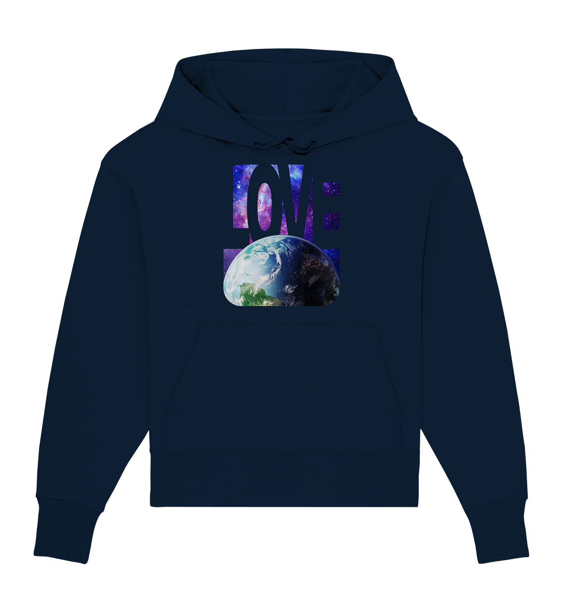 Love this earth - Organic Oversize Hoodie