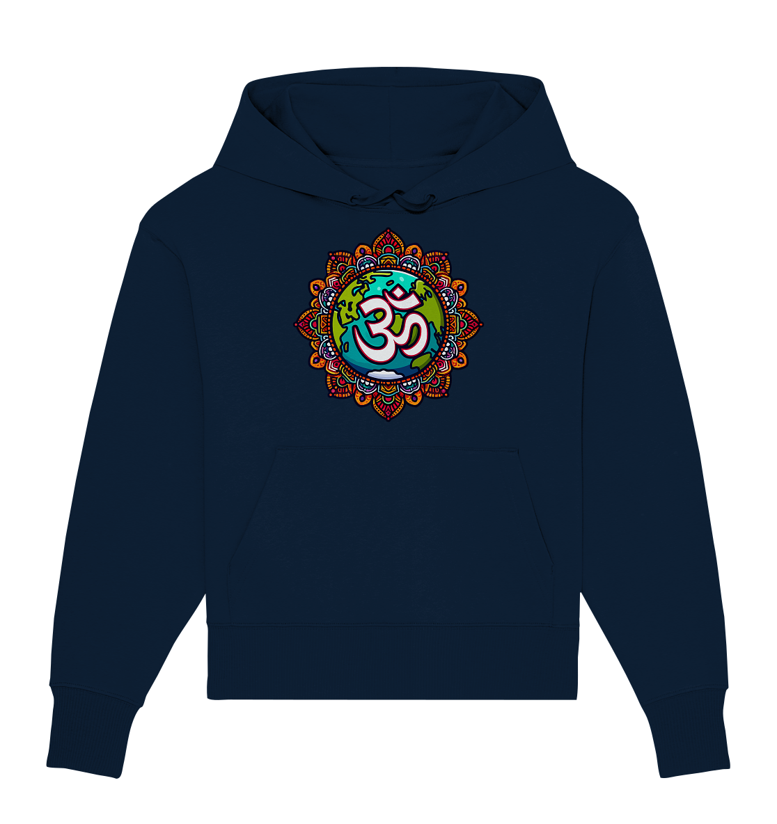 Mandala 1 - Organic Oversize Hoodie