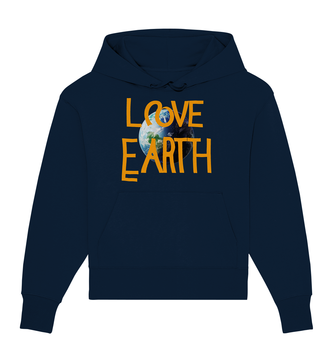 Love Earth - Organic Oversize Hoodie
