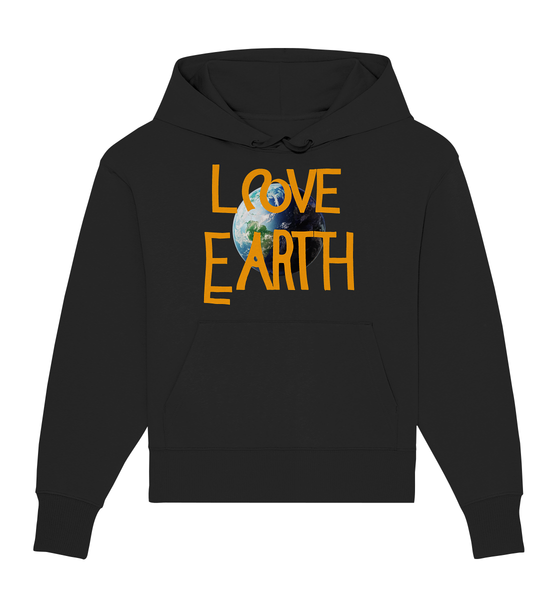 Love Earth - Organic Oversize Hoodie