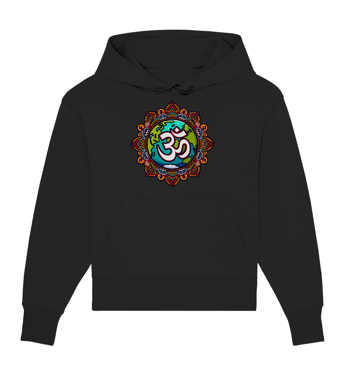 Mandala 1 - Organic Oversize Hoodie
