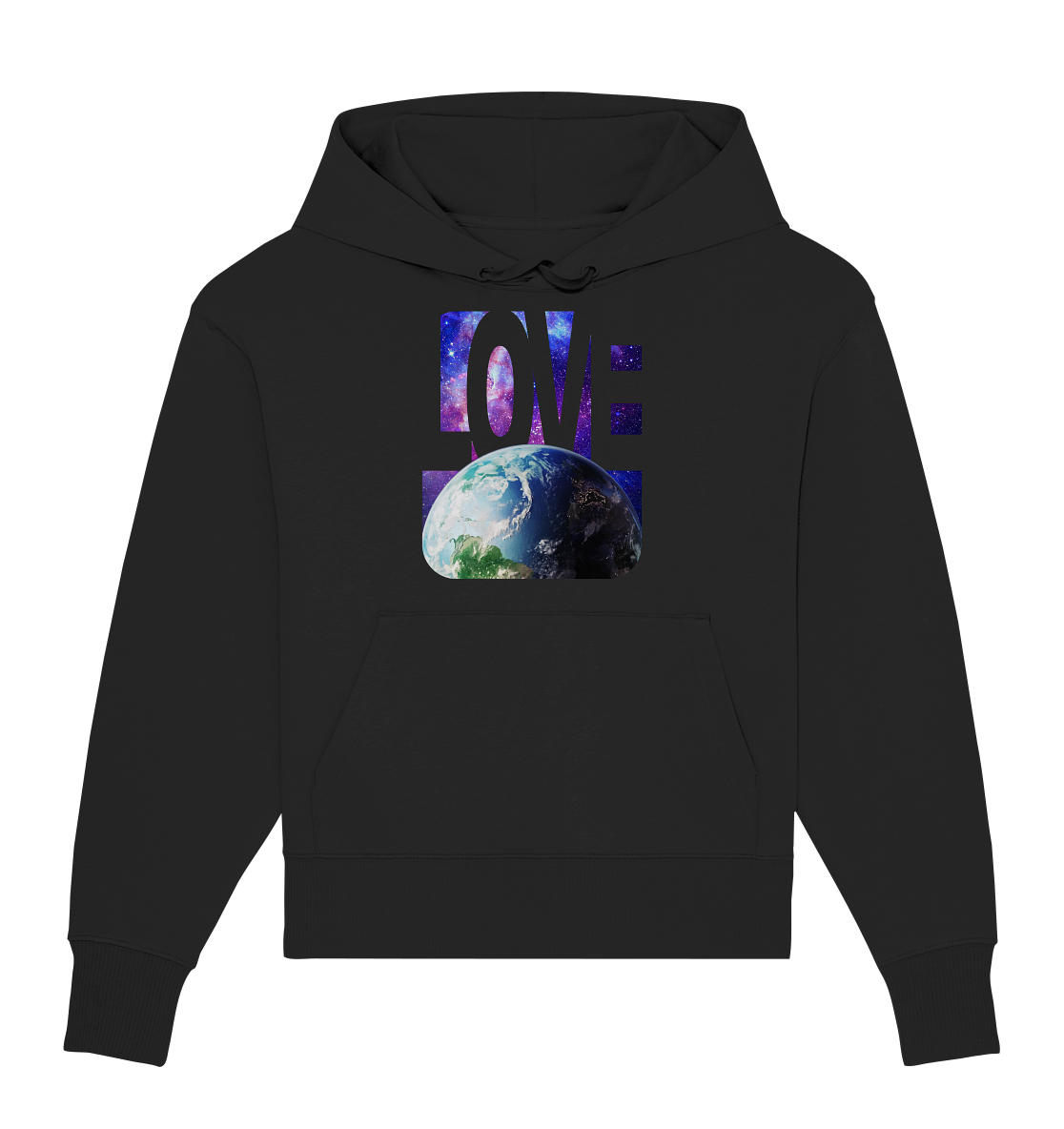 Love this earth - Organic Oversize Hoodie
