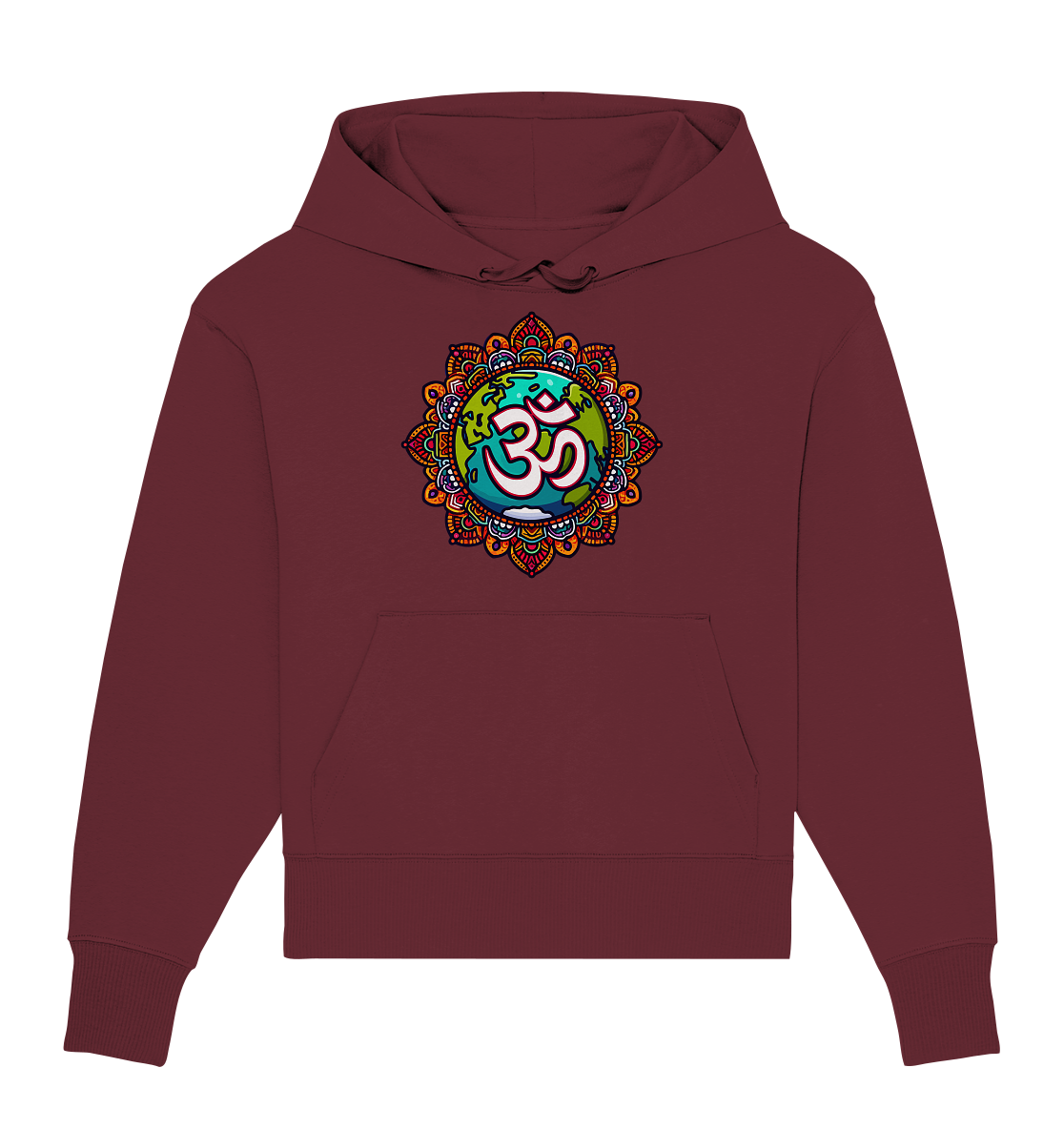 Mandala 1 - Organic Oversize Hoodie