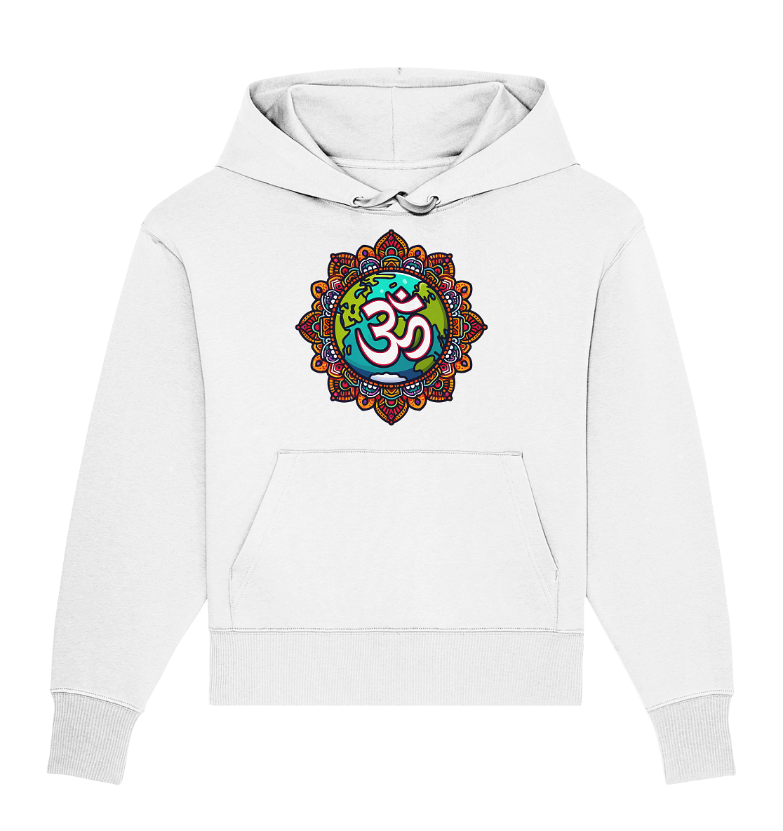 Mandala 1 - Organic Oversize Hoodie