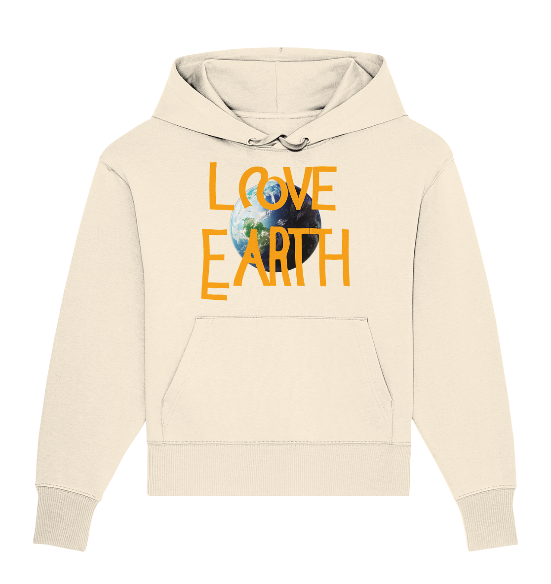 Love Earth - Organic Oversize Hoodie