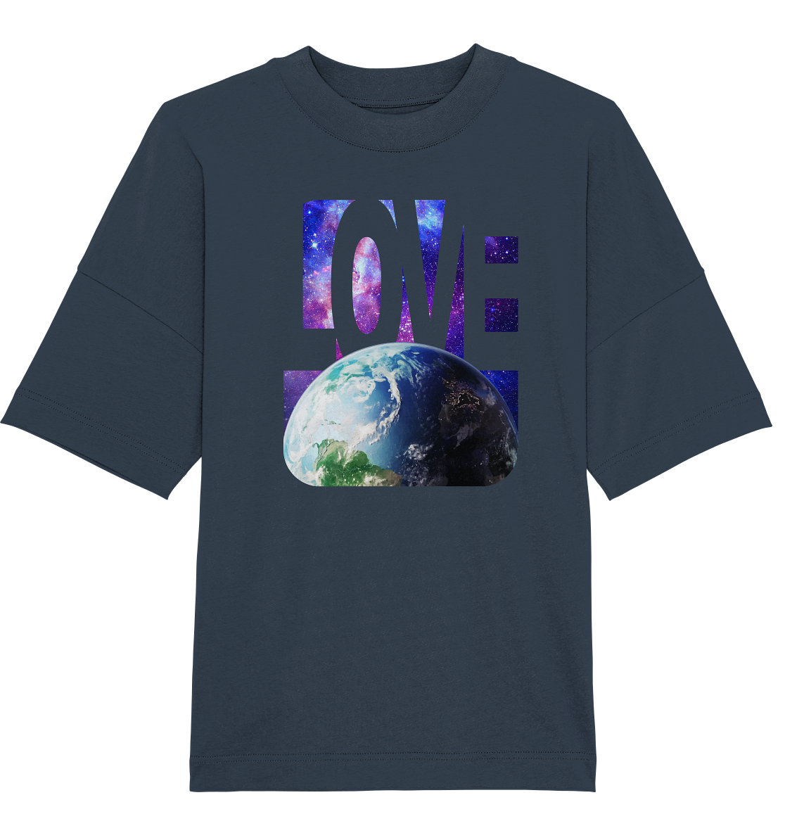 Love this earth - Organic Oversize Shirt