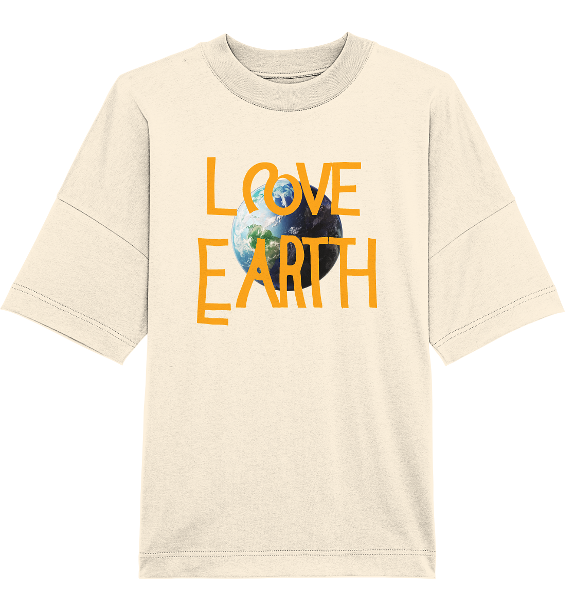 Love Earth - Organic Oversize Shirt