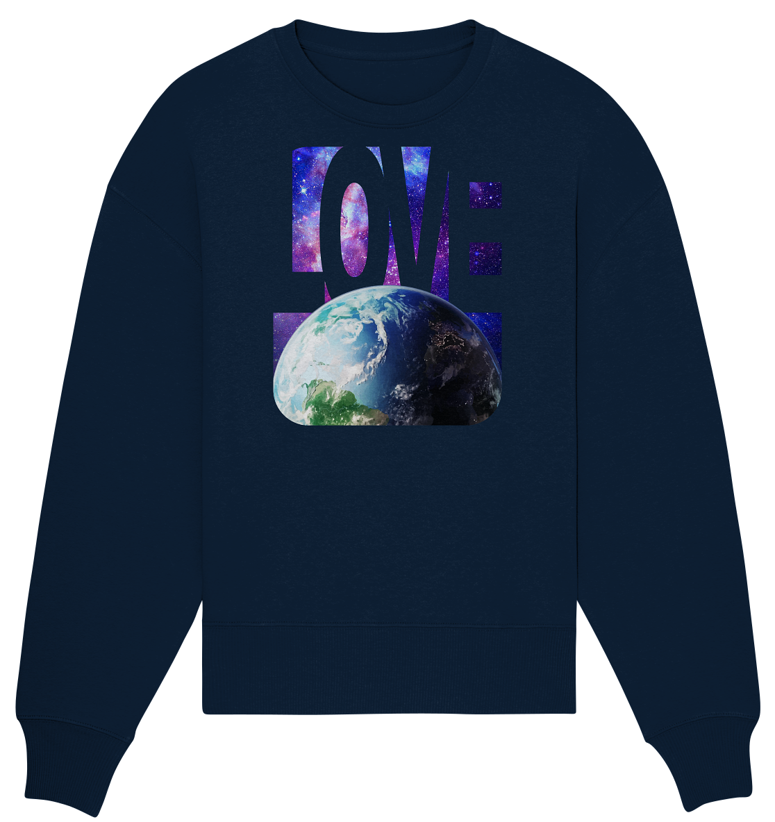 Love this earth - Organic Oversize Sweatshirt