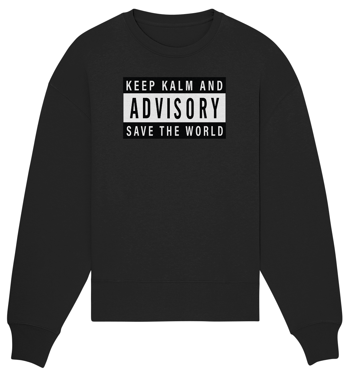 Advisory - Organic Oversize Sweatshirt