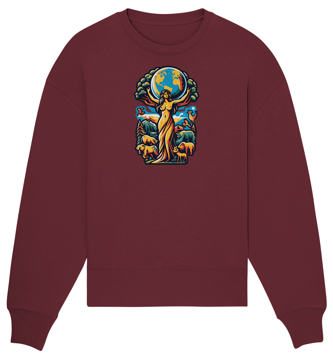 Mother Nature - Organic Oversize Sweatshirt