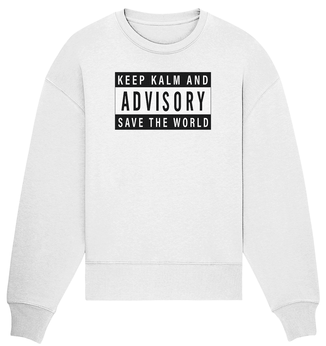 Advisory - Organic Oversize Sweatshirt