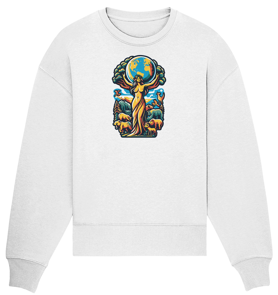 Mother Nature - Organic Oversize Sweatshirt