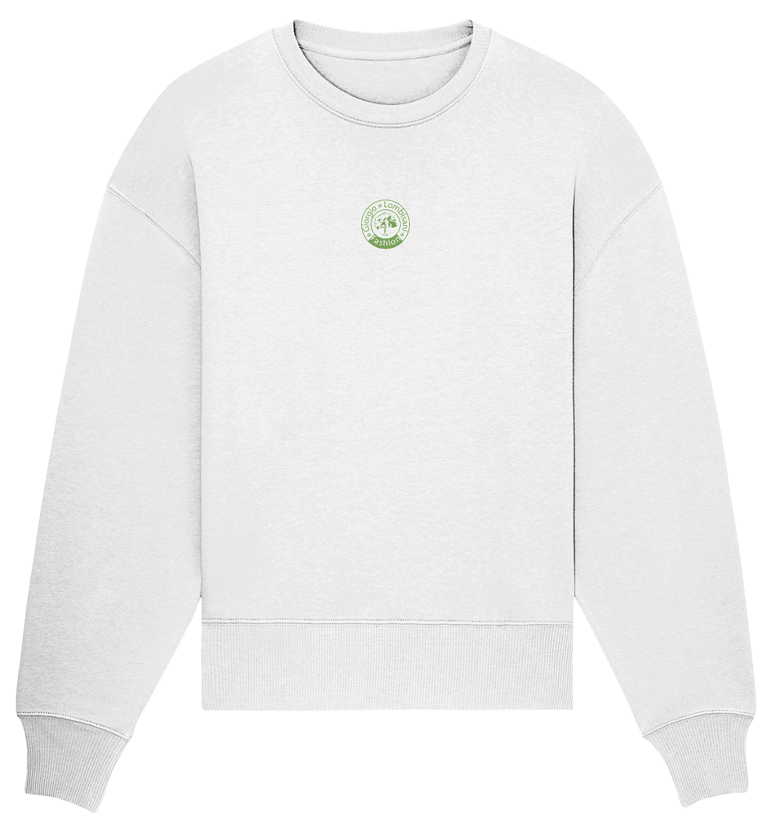 I leave traces - Organic Oversize Sweatshirt