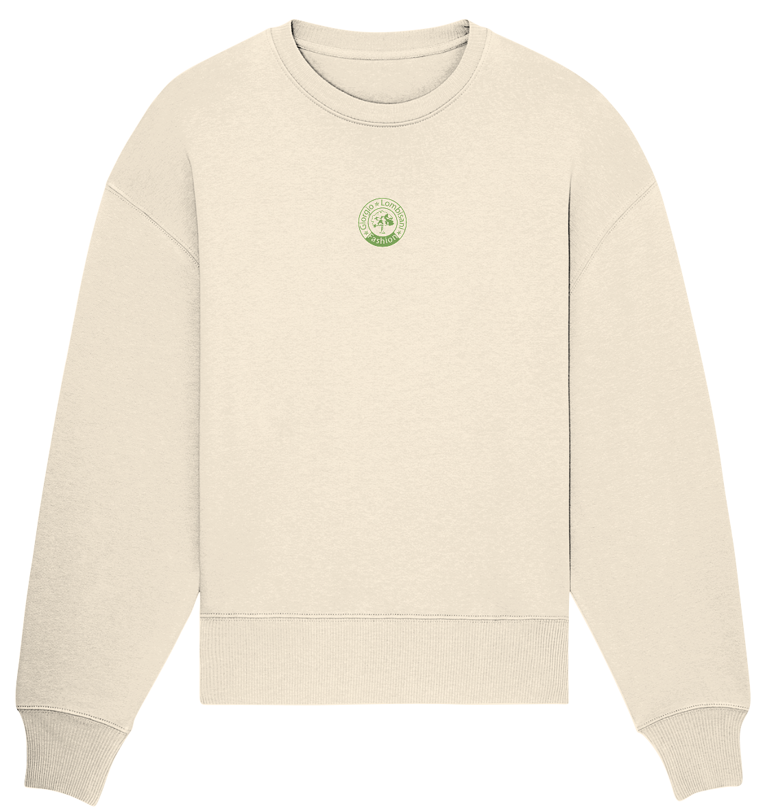 I leave traces - Organic Oversize Sweatshirt