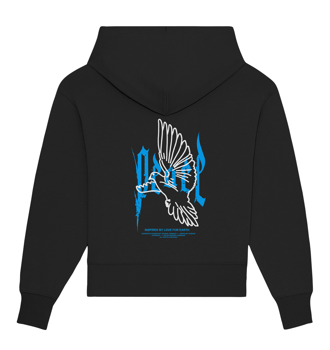 Peace - Organic Oversize Hoodie