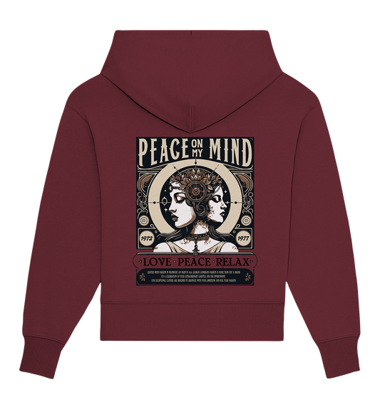 Peace on my Mind - Organic Oversize Hoodie