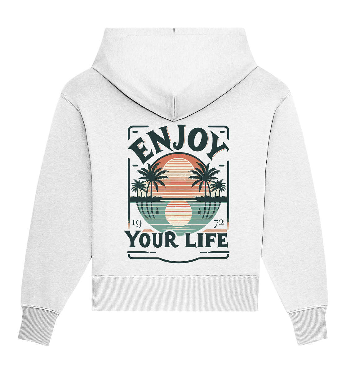 Enjoy your Life - Organic Oversize Hoodie