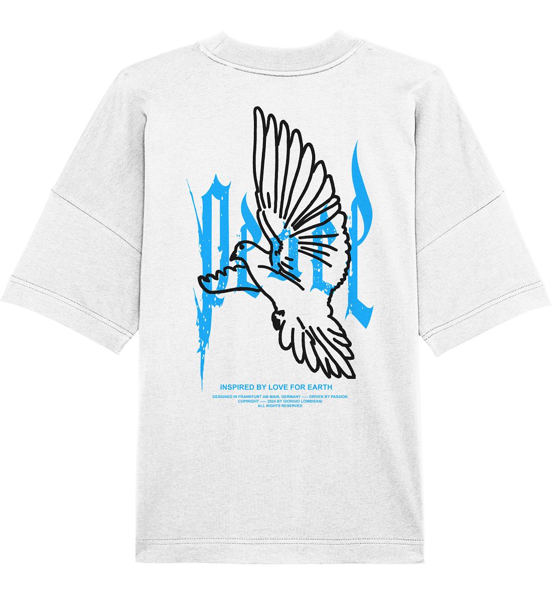 Peace - Organic Oversize Shirt