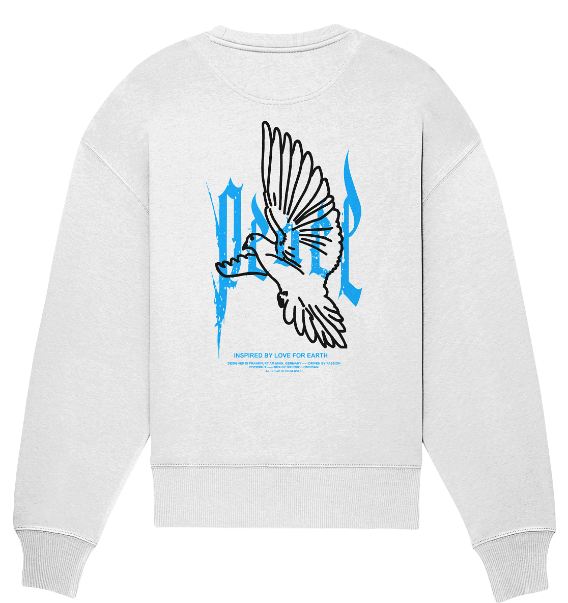 Peace - Organic Oversize Sweatshirt