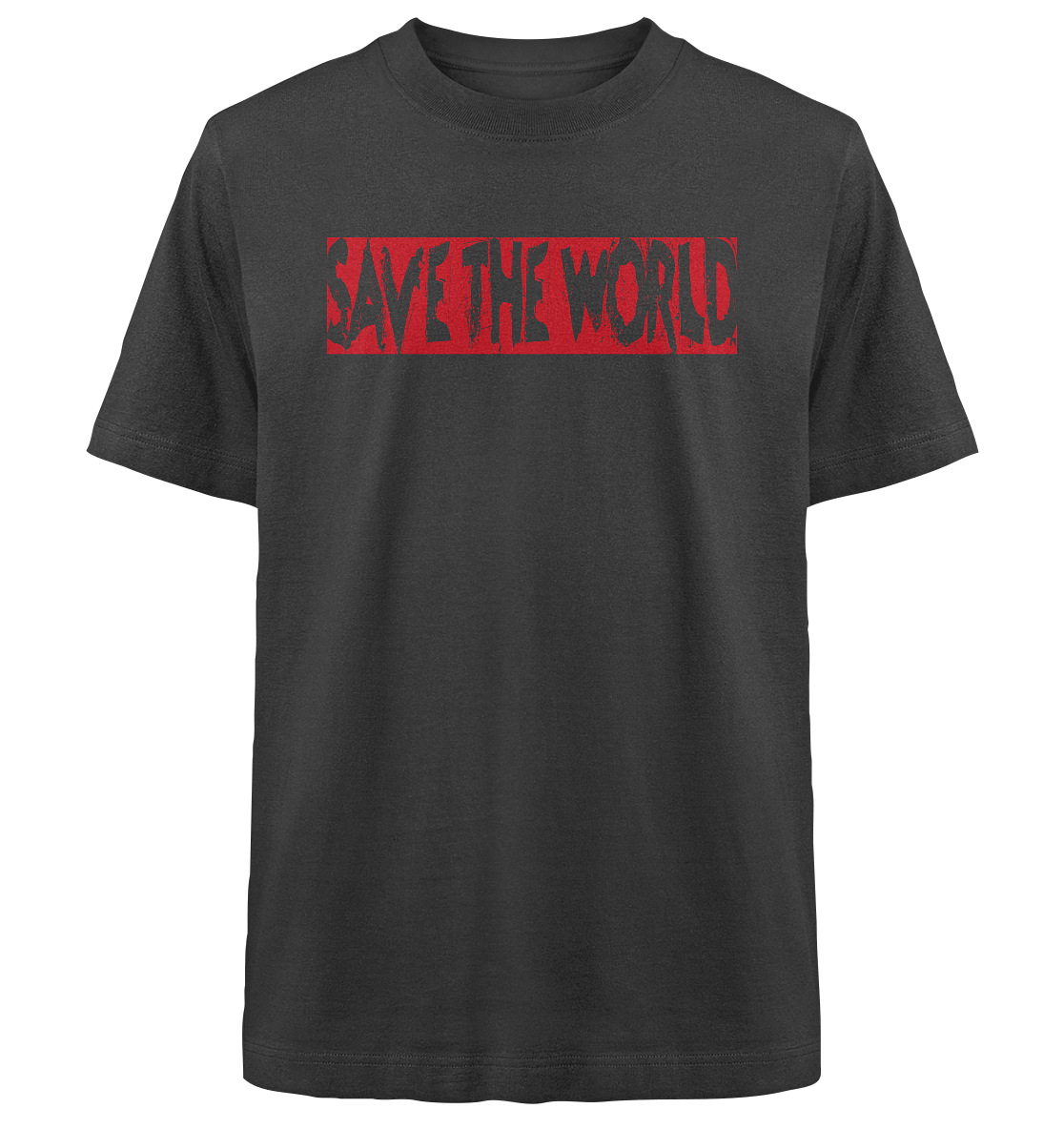 Save the World - Heavy Oversized Organic Shirt