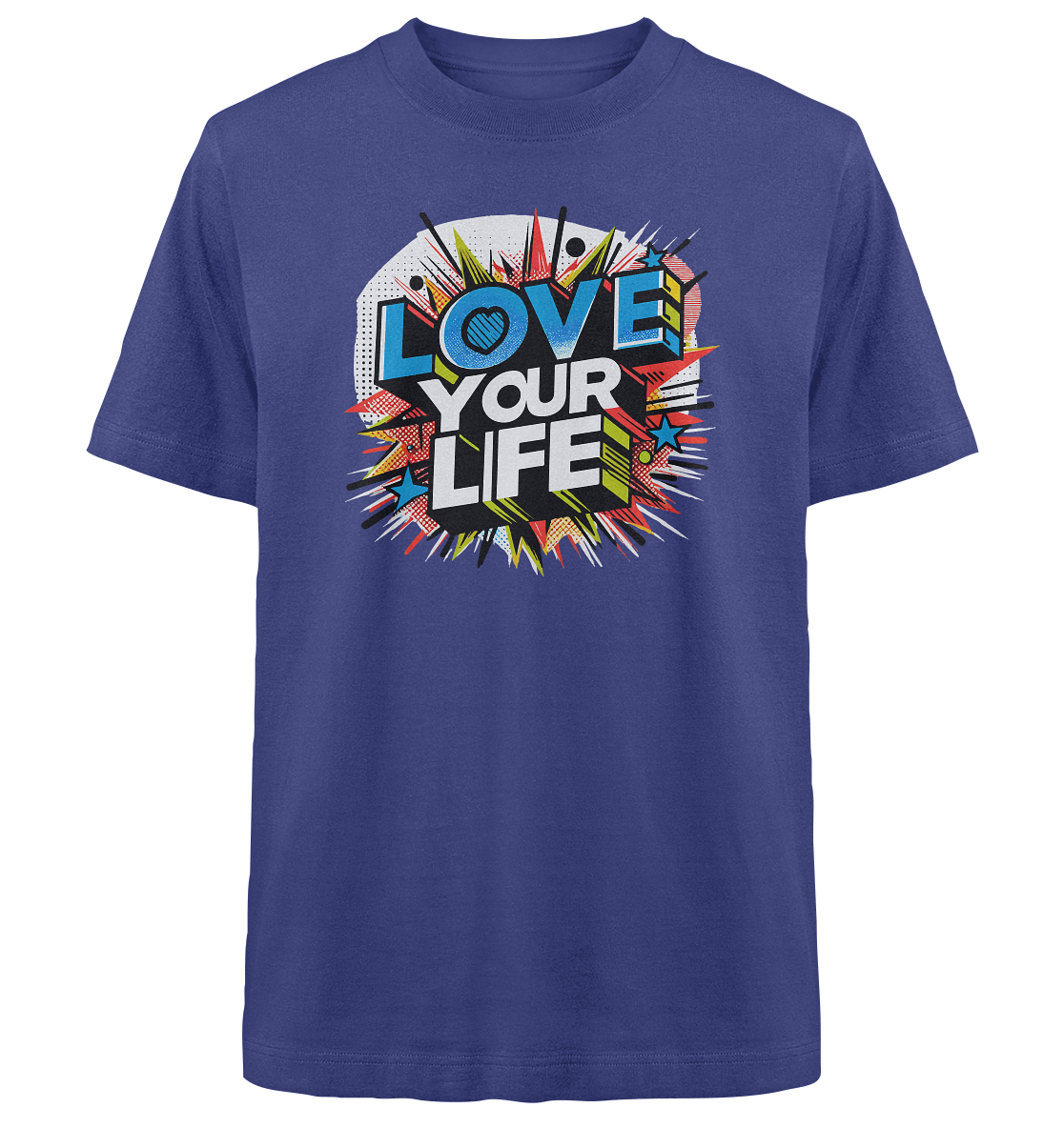 Love your Life - Heavy Oversized Organic Shirt
